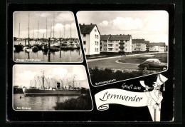 AK Lemwerder, Rethkampplatz, Weser-Yachthafen, Am Strand  - Other & Unclassified