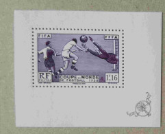 T6-B1/PF2020 : Coupe Du Monde De Football 1938 (timbre Issu D'un Bloc-feuillet) - Unused Stamps