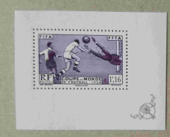 T6-B1/PF2020 : Coupe Du Monde De Football 1938 (timbre Issu D'un Bloc-feuillet) - Neufs