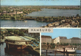 72303752 Hamburg Binnen- Und Aussenalster Alsterpavillon Jungfernstieg Hamburg - Autres & Non Classés