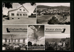 AK Schopfloch /Schwäb. Alb, Ortsansicht, Berghaus Friedrich Schiller, Hochmoor  - Autres & Non Classés