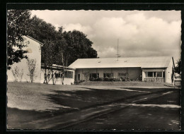 AK Nellingen üb. Esslingen A. N., Jugend- Und Sportleiterschule Ruit, Speisehaus Mit Schwimmbad  - Esslingen