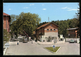 AK Münsingen-Auingen, Kaserneneingang Altes Lager  - Münsingen