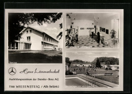 AK Wiesensteig /Alb (Württ.), Haus Lämmerbuckel, Seminar, Bücherhalle Im Lehrlingsheim, Sportanlagen Mit Lehrlingsh  - Autres & Non Classés