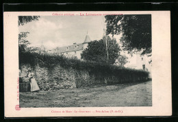 CPA Arlanc, Chateau De Mons: Le Vieux Mur  - Autres & Non Classés