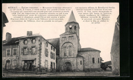 CPA Mènat, Èglise Romane  - Autres & Non Classés