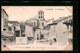 CPA Marsat, La Vieille Eglise  - Other & Unclassified