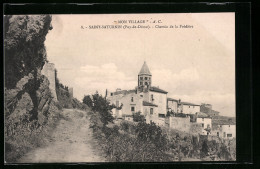 CPA Saint-Saturnin, Chemin De La Frèdière  - Other & Unclassified