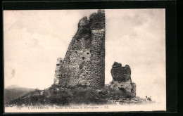 CPA Montrognon, Ruines Du Chateau  - Other & Unclassified
