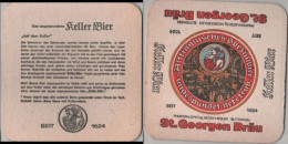 5005412 Bierdeckel Quadratisch - St. Georgen Bräu, Buttenheim - Sous-bocks