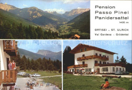 72303529 Ortisei St Ulrich Pension Restaurant Panidersattel Passo Pinei Firenze - Autres & Non Classés