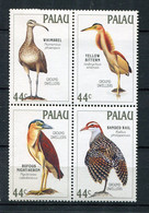 Palau ** N° 206 à 209 - Oiseaux  - - Palau