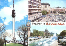 72303185 Beograd Belgrad Turm Brunnen   - Serbia