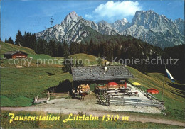 72303130 Weissbach Lofer Jausenstation Litzlalm Weissbach Lofer - Other & Unclassified