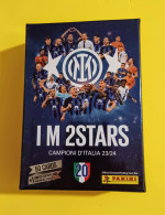 I M 2Stars Inter Official Licensed Trading 50 Card LIMITED Set Panini Campioni D'italia 23/24 - Italian Edition
