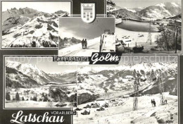 72303073 Latschau Tschagguns Golm Ski Sessellift  Latschau Tschagguns - Autres & Non Classés