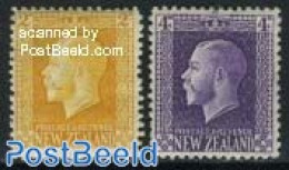 New Zealand 1916 Definitives 2v, Unused (hinged) - Ungebraucht