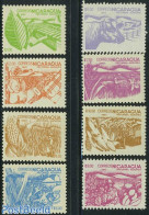 Nicaragua 1983 Agriculture 8v, Mint NH, Health - Nature - Various - Smoking & Tobacco - Cattle - Agriculture - Tobacco