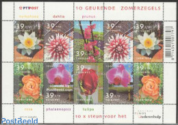 Netherlands 2002 Floriade M/s, Mint NH, Nature - Various - Flowers & Plants - Scented Stamps - Neufs