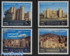 Yemen, Republic 1994 4 Years Republic 4v, Mint NH, Art - Modern Architecture - Other & Unclassified