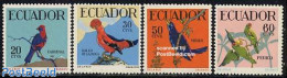 Ecuador 1958 Tropical Birds 4v, Mint NH, Nature - Birds - Ecuador