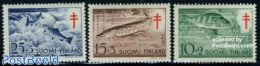 Finland 1955 Anti Tuberculosis, Fish 3v, Mint NH, Health - Nature - Anti Tuberculosis - Fish - Unused Stamps