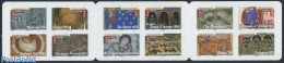France 2010 Roman Art 12v In Booklet S-a, Mint NH, Stamp Booklets - Art - Architecture - Sculpture - Neufs