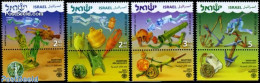 Israel 2009 Maritime Archaeology 4V, Mint NH, History - Sport - Archaeology - Diving - Art - Ceramics - Unused Stamps (with Tabs)