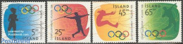 Iceland 1996 Olympic Games Atlanta 4v, Mint NH, Sport - Athletics - Olympic Games - Unused Stamps
