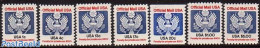 United States Of America 1983 Official Mail 7v, Mint NH, History - Coat Of Arms - Unused Stamps