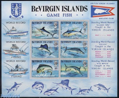 Virgin Islands 1972 Sea Fishing S/s, Mint NH, Nature - Transport - Fish - Fishing - Ships And Boats - Vissen
