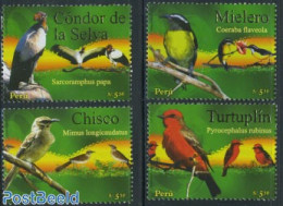 Peru 2007 Birds 4v, Mint NH, Nature - Birds - Other & Unclassified