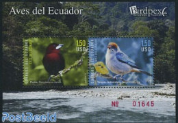 Ecuador 2010 Birds S/s, Mint NH, Nature - Birds - Ecuador