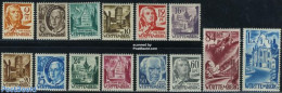 Germany, French Zone 1948 Wurttemberg, Definitives 14v, Mint NH, Religion - Churches, Temples, Mosques, Synagogues - C.. - Eglises Et Cathédrales