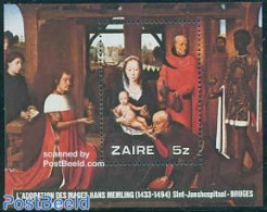 Congo Dem. Republic, (zaire) 1979 Christmas S/s, Mint NH, Religion - Christmas - Art - Paintings - Christmas