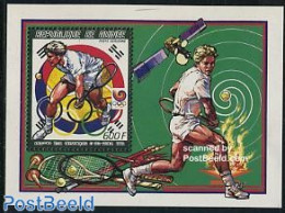 Guinea, Republic 1987 Olympic Games, Tennis S/s, Mint NH, Sport - Olympic Games - Tennis - Tennis
