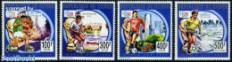 Guinea, Republic 1993 World Cup Football 4v, Mint NH, Sport - Football - Autres & Non Classés