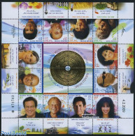 Israel 2009 Music 12v M/s, Mint NH, Nature - Performance Art - Transport - Various - Flowers & Plants - Music - Staves.. - Unused Stamps (with Tabs)