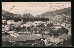 CPA Pont-de-Labeaume, Vue Gènèrale  - Autres & Non Classés