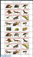Suriname, Republic 2007 Reptiles 2x12v M/s, Mint NH, Nature - Animals (others & Mixed) - Crocodiles - Reptiles - Turtles - Suriname