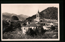 CPA Thueyts, L`Èglise Et Le Chateau  - Autres & Non Classés