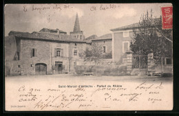 CPA Saint-Marcel-D`Ardeche, Portail Du Rhone  - Autres & Non Classés