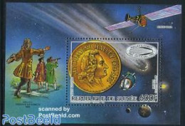 Guinea, Republic 1986 Halleys Comet S/s, Mint NH, Science - Transport - Astronomy - Space Exploration - Halley's Comet - Astrologie