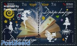 Croatia 2010 Europa, Childrens Books 2v [:], Mint NH, History - Europa (cept) - Art - Books - Children's Books Illustr.. - Croatie