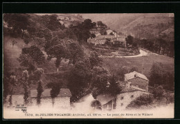 CPA St-Julien-Vocance, Le Pont De Rive Et Le Villard  - Other & Unclassified