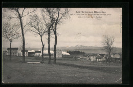 CPA Saint-Agrève, Vue Générale Du Mèzenc Et Gerbier-des-Joncs Vus De La Gare  - Saint Agrève