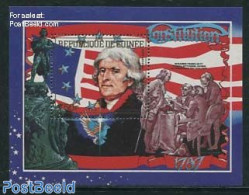 Guinea, Republic 1988 Thomas Jefferson S/s, Mint NH, History - US Bicentenary - Other & Unclassified