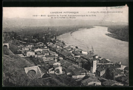 CPA Baix, Quartier Du Tunnel, Vue Panoramique De La Ville Et De La Vallèe Du Rhone  - Other & Unclassified