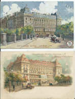 ANGLETERRE- LONDRES - GROSVENOR HOTEL - Lot De 2 C.P.A. - Other & Unclassified