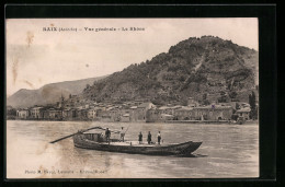 CPA Baix, Vue Gènèrale-Le Rhone  - Autres & Non Classés